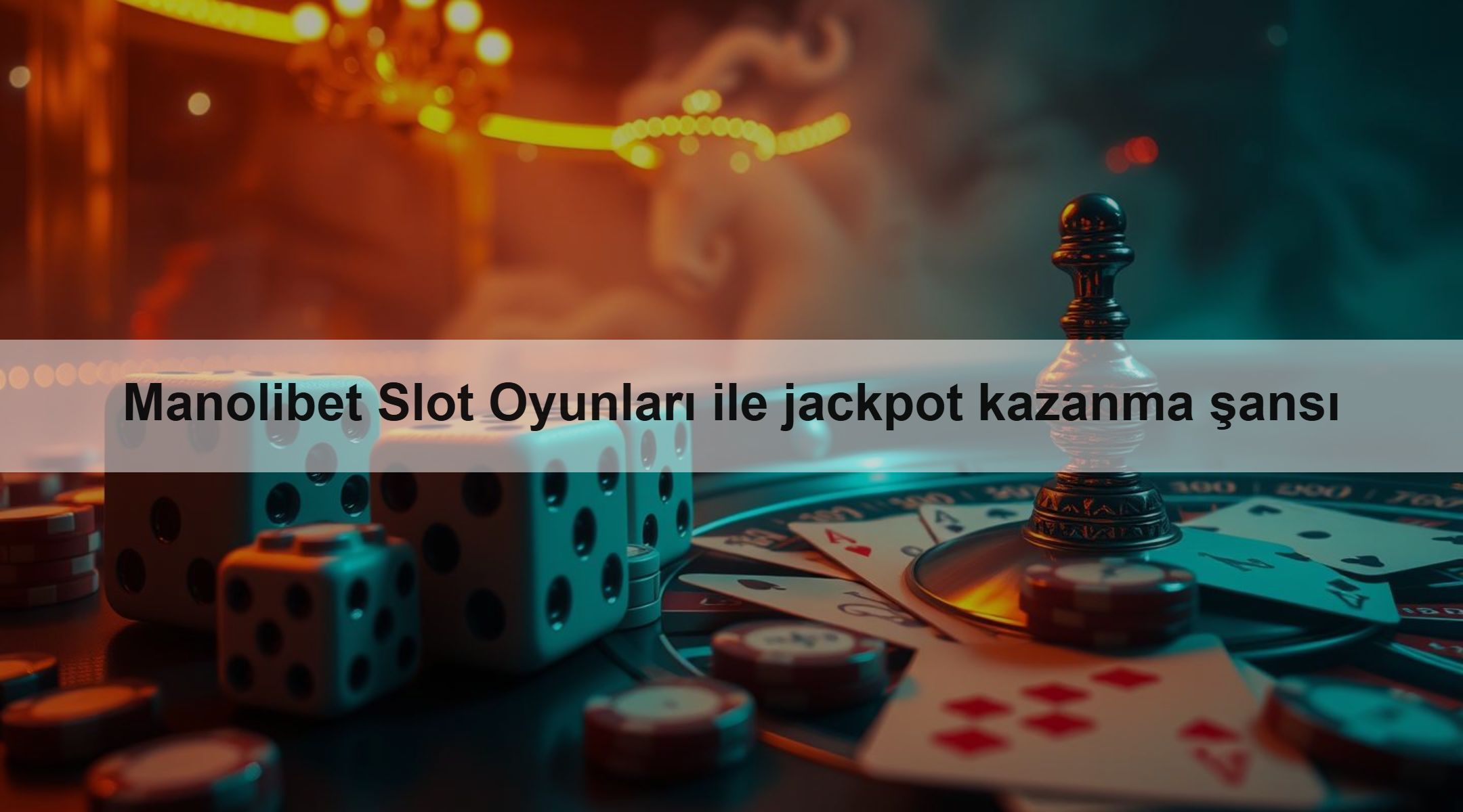 Manolibet Slot Oyunları ile jackpot kazanma şansı